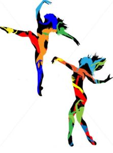 Colored Dancers